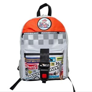 Epic Universe Super Nintendo World Mario Kart Pit Crew Seatbelt Backpack